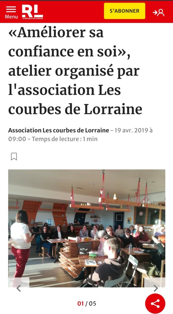 Atelier confiance en soi- café fauve