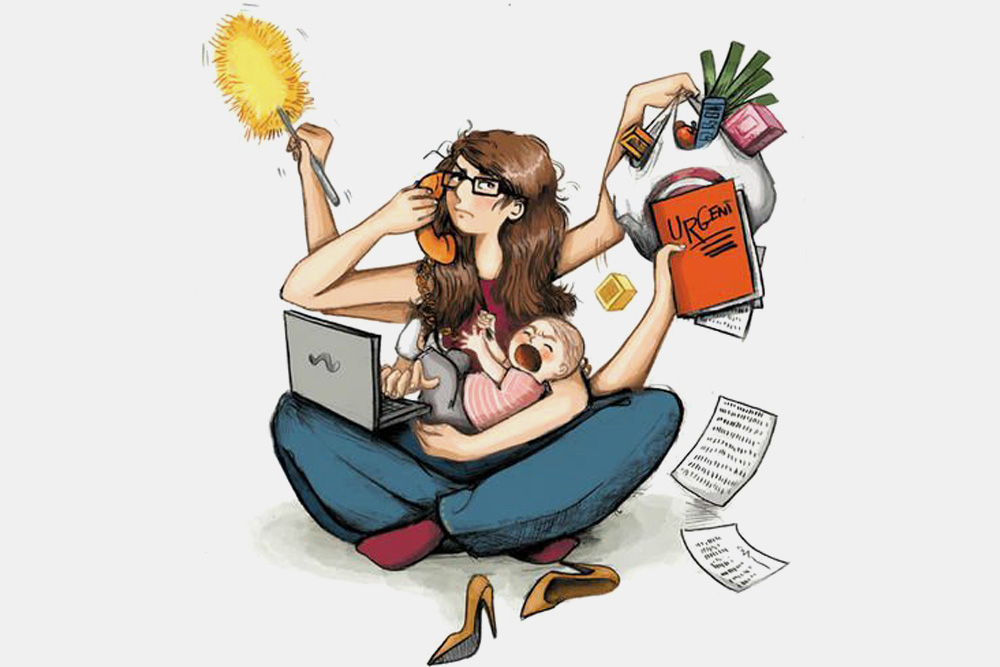 La charge mentale des femmes