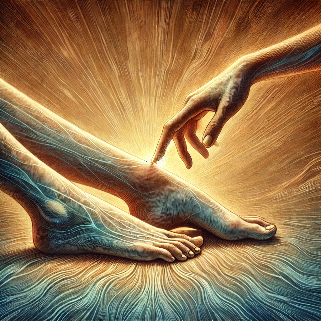 Toucher métamorphique, technique de massage thérapeutique