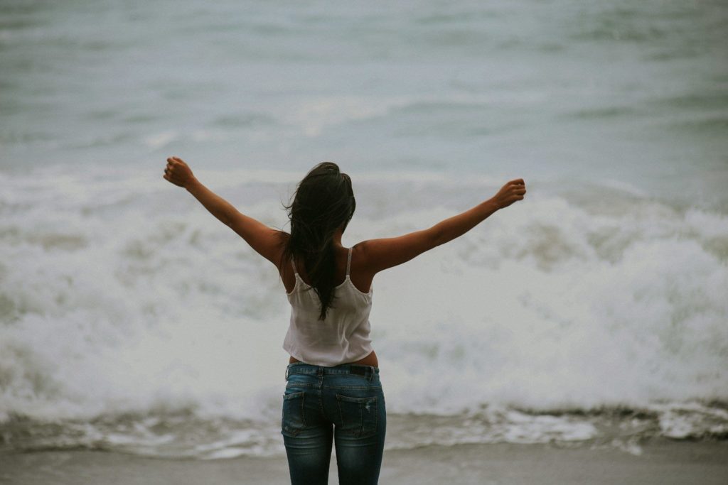 femme forte qui a confiance